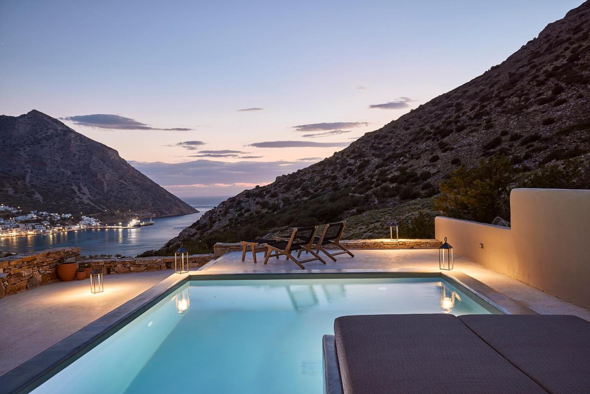 Apsila Pool Suites Kamares  Pokój zdjęcie