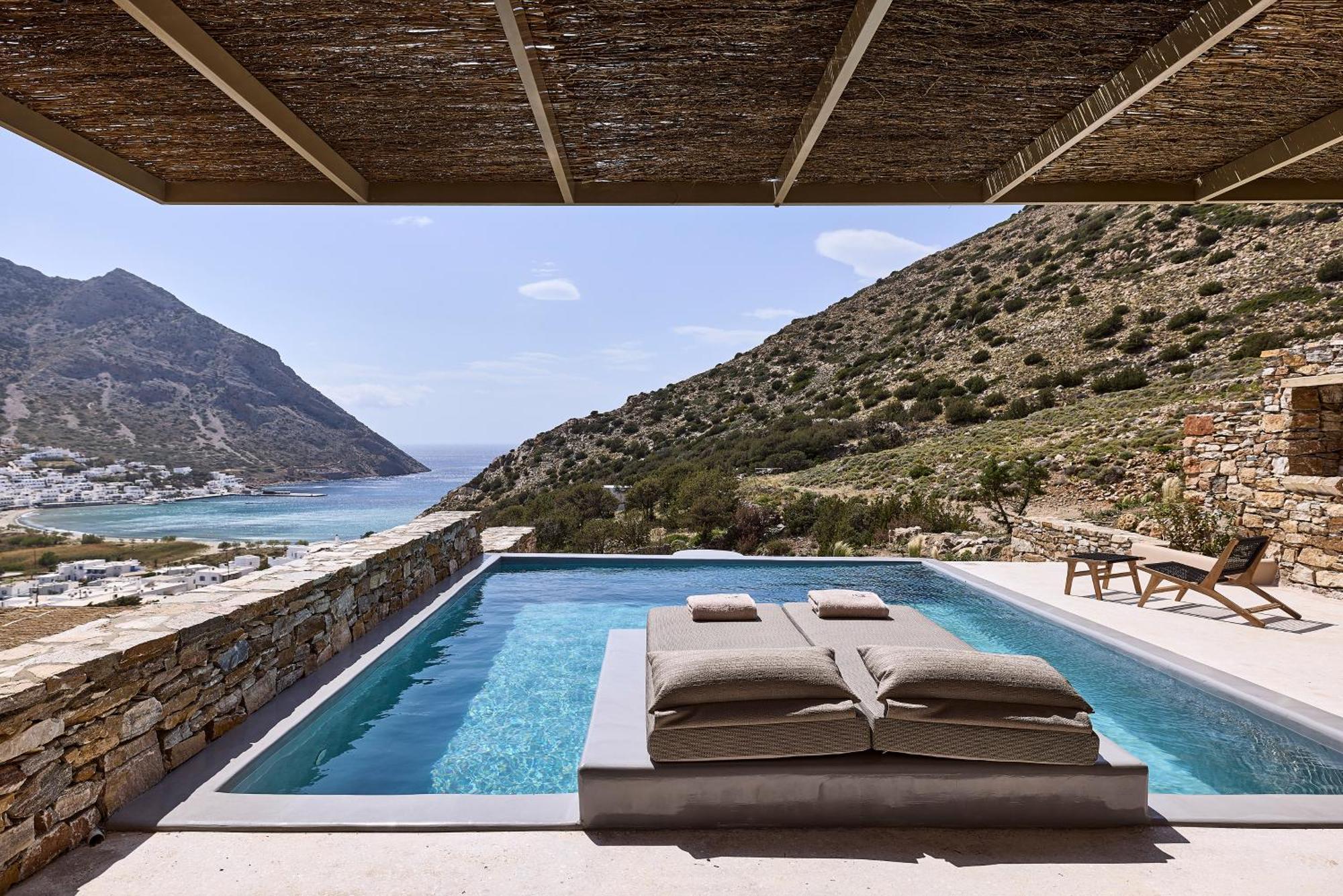 Apsila Pool Suites Kamares  Pokój zdjęcie